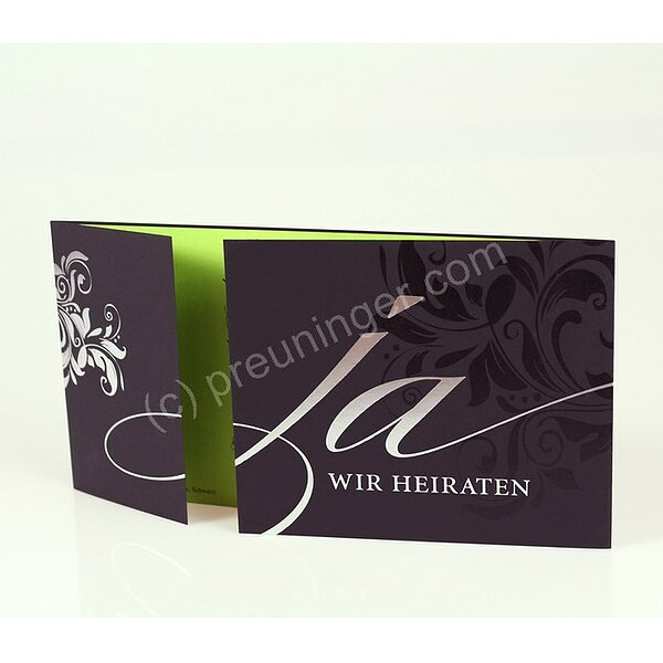 Bild 1 - Hochzeitskarten mit H�llen 81