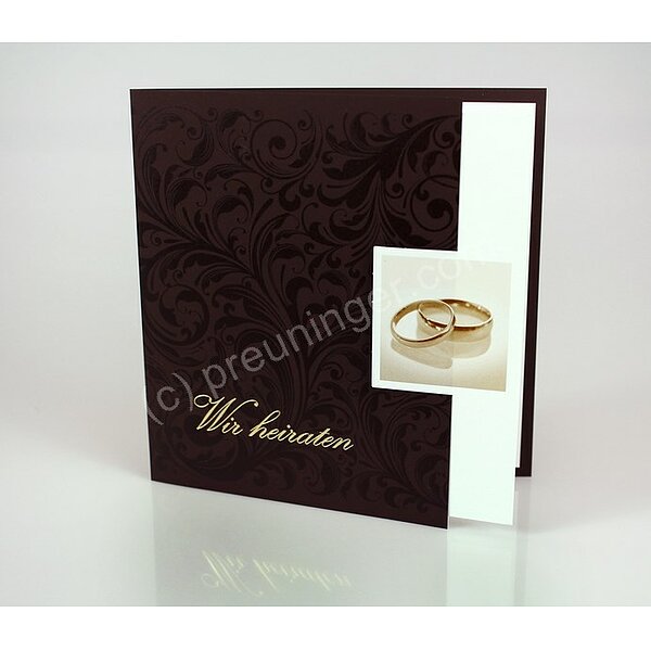 Bild 1 - Hochzeitskarten mit H�llen 42