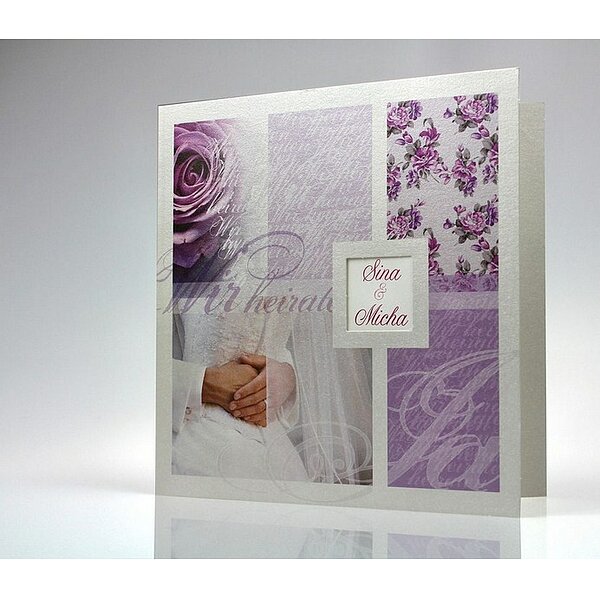 Bild 1 - Hochzeitsanzeigen mit H�lle 42