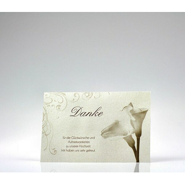 Bild 1 - Dankkarten mit H�lle 25