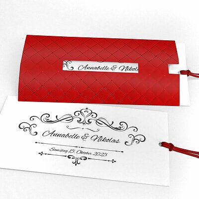 Hochzeitskarte Royal Beauty