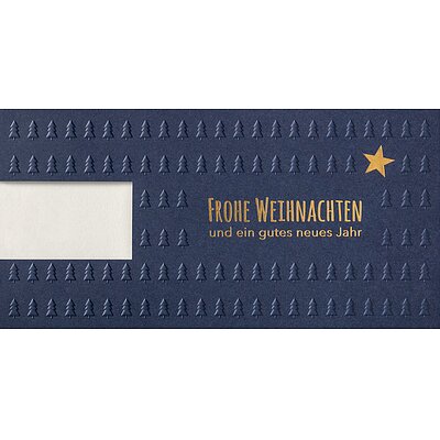 Weihnachtskarten inklusive Kuvert