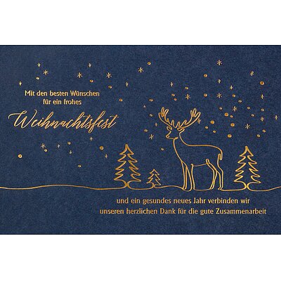 Weihnachtskarten inklusive Kuvert