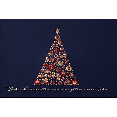 Weihnachtskarten inklusive Kuvert