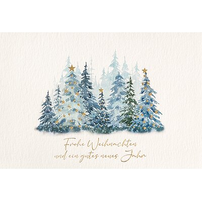 Weihnachtskarten inklusive Kuvert