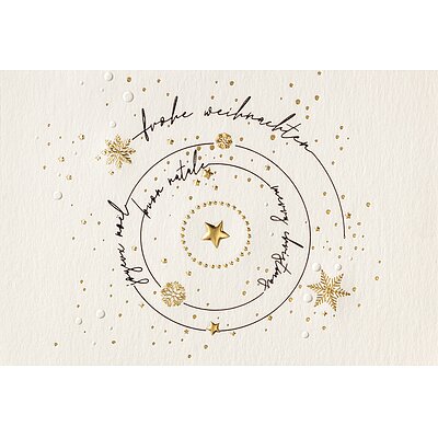 Weihnachtskarten inklusive Kuvert