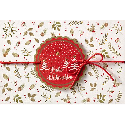 Weihnachtskarten inklusive Kuvert