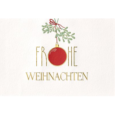 Weihnachtskarten inklusive Kuvert