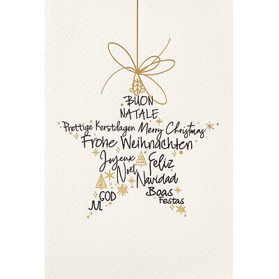 Weihnachtskarten inklusive Kuvert