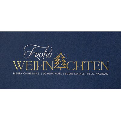 Weihnachtskarten inklusive Kuvert